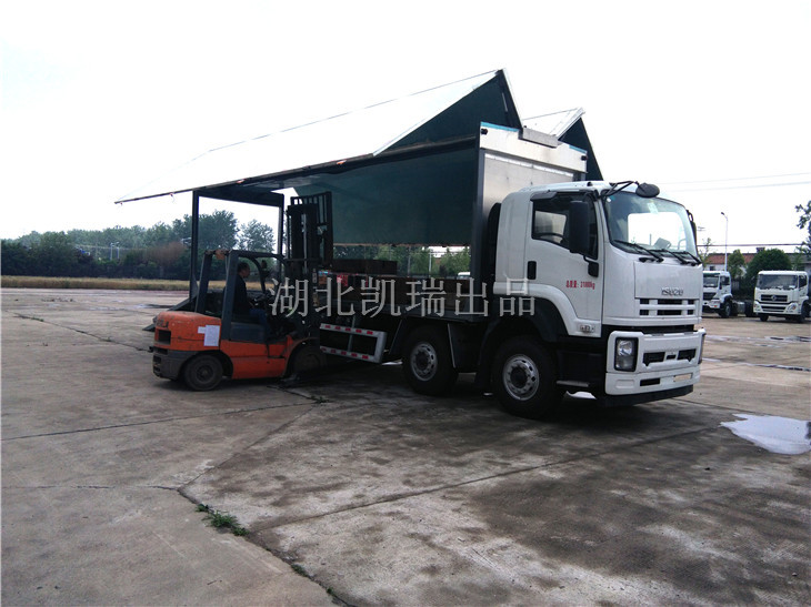 廂式計(jì)量檢衡車(chē)-五十鈴廂式檢衡車(chē)-國(guó)六四軸廂式檢衡車(chē)- DWJ5321JJHXS6型計(jì)量檢衡車(chē)